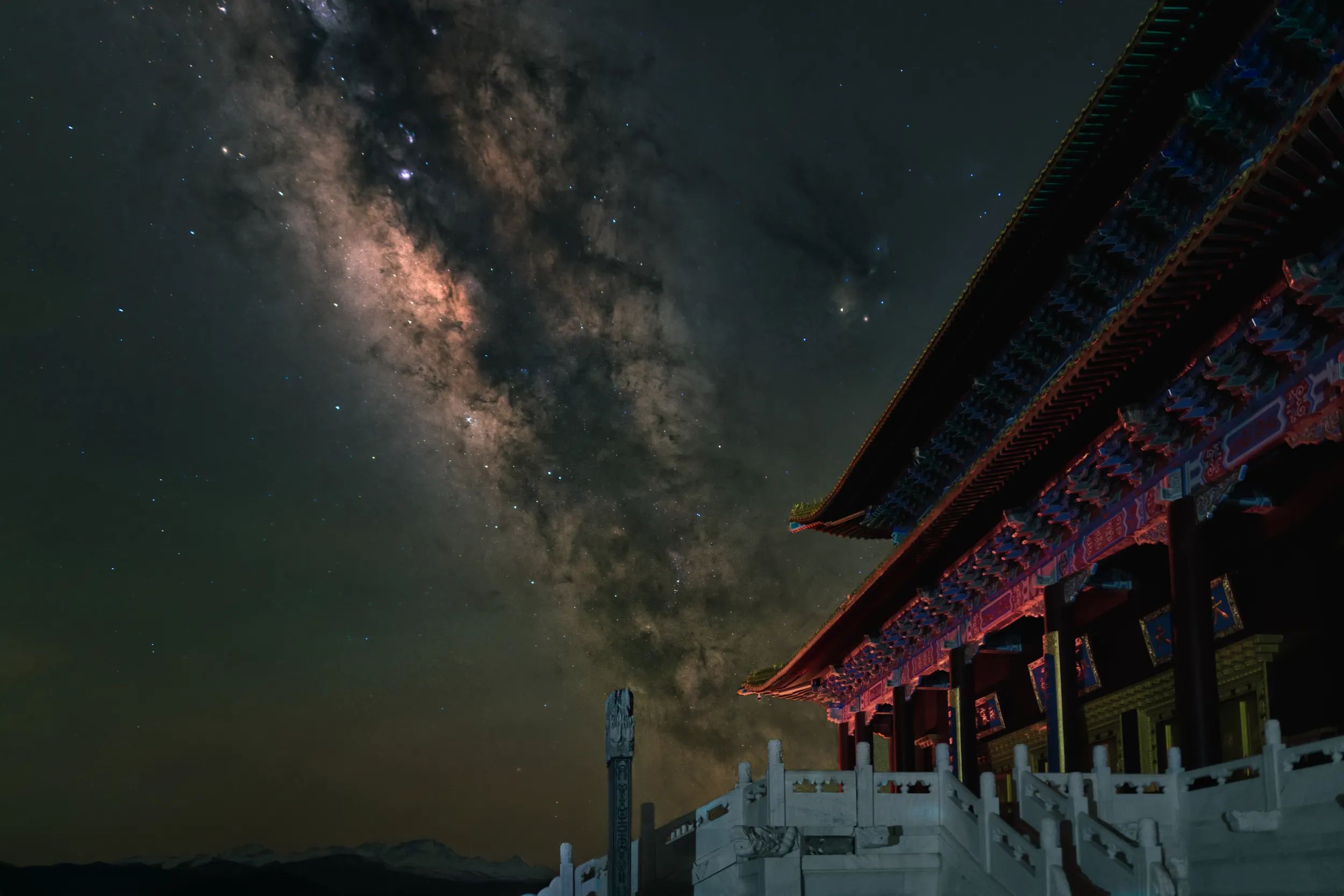 关帝与银河